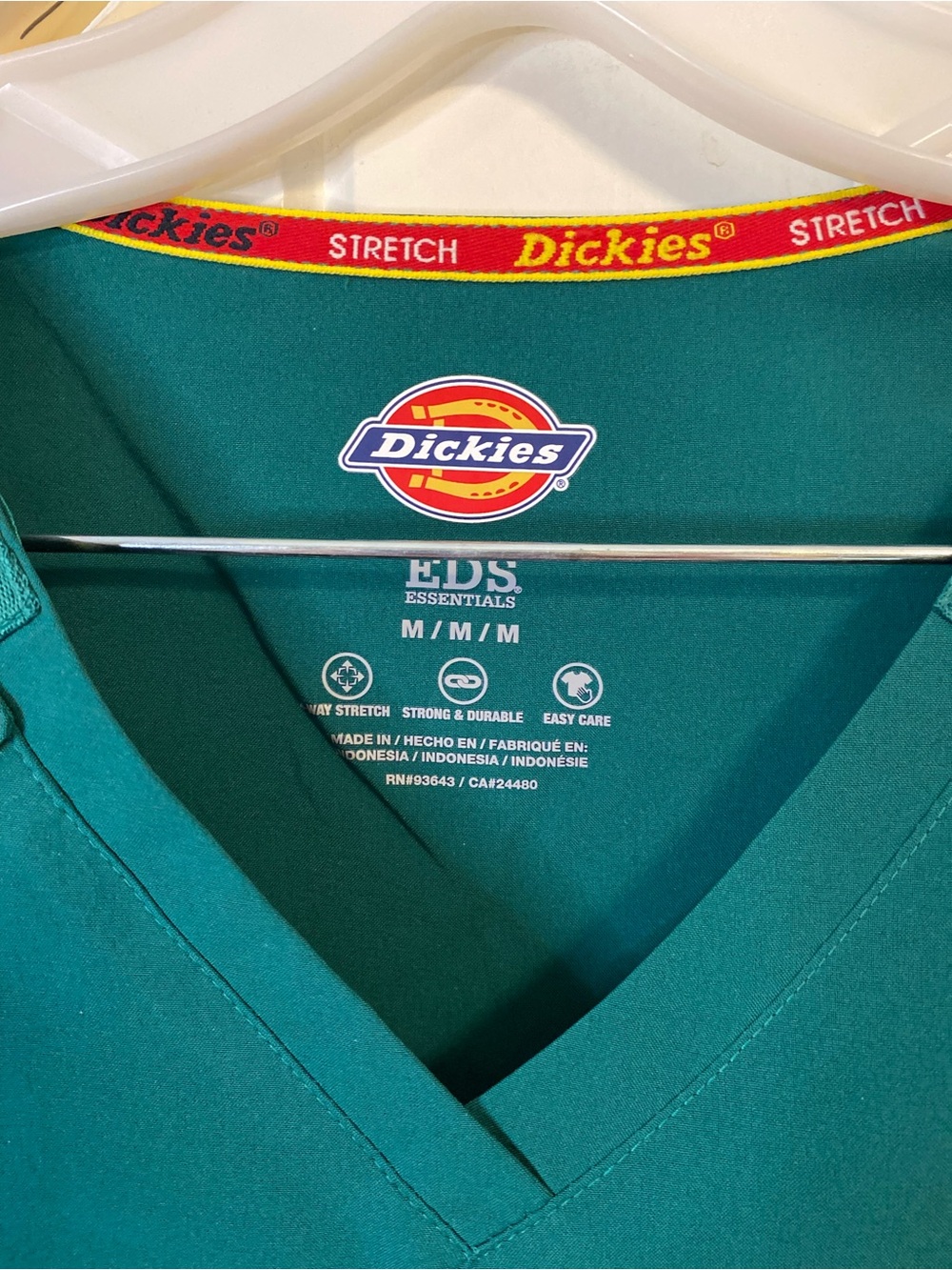 Dickies & Cherokee Hunter Green Scrub Top and Scrub Pant for @tropicalbreezen - Picture 2 of 9